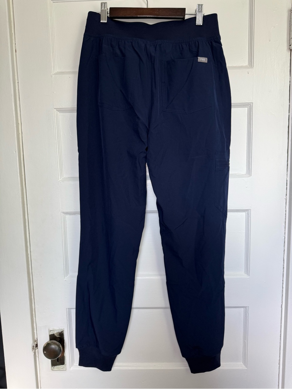 Figs Zamora Lined Navy Blue Women's Jogger Scrub Pants Technical Collection Sz S - Picture 8 of 13